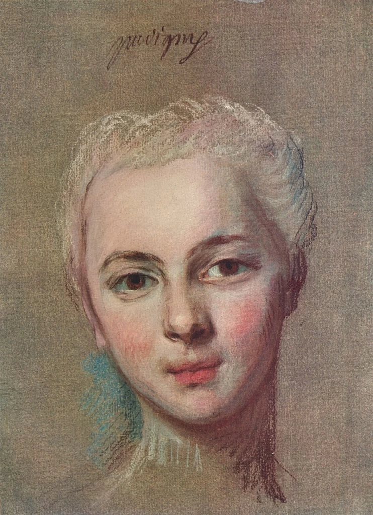 Studio per il ritratto di Mademoiselle Puvigny